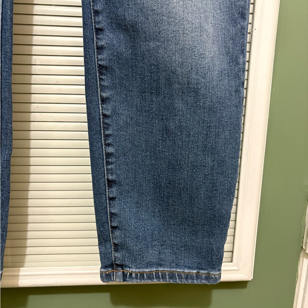 Judy Blue Jeans Womens Size 32 Boyfriend Fit Med Wash Blue Stretch - Picture 4 of 8